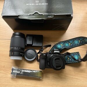 Nikon Z50 Black Camera Kit